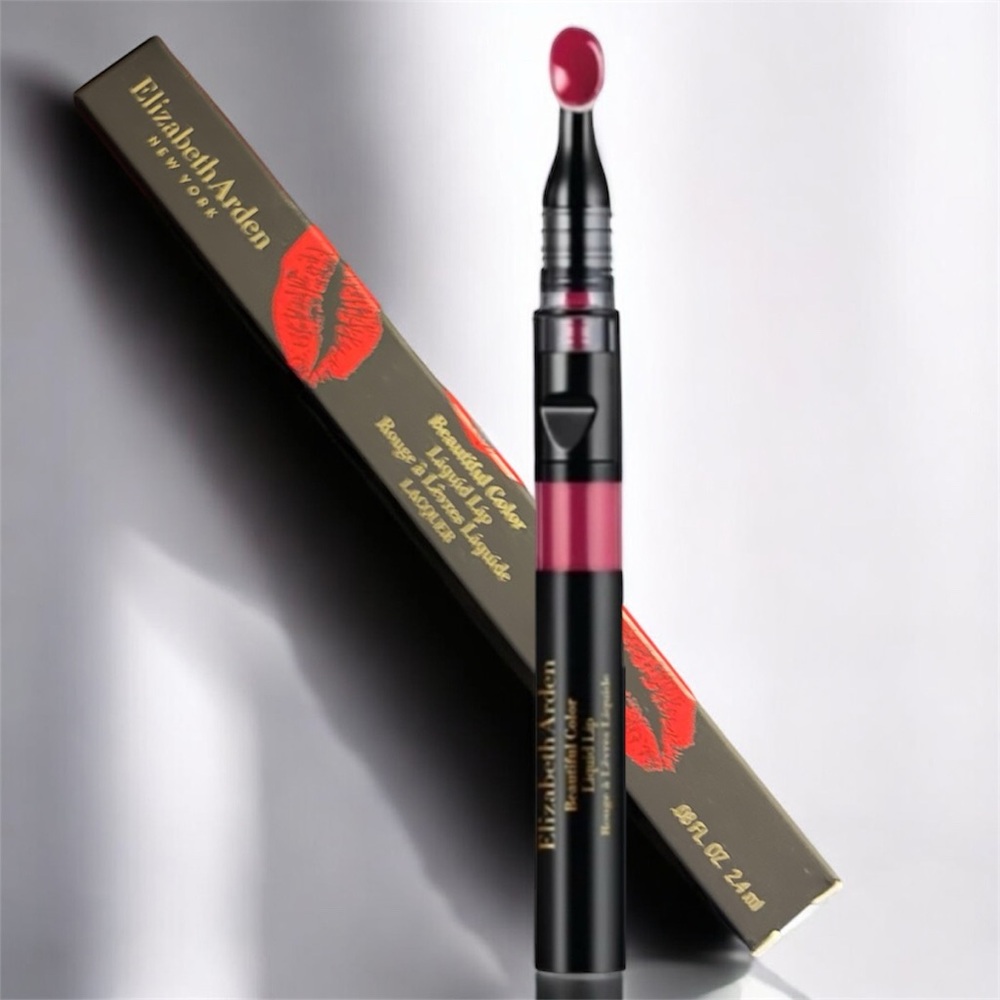 New Elizabeth Arden Beautiful Color Liquid Lipstick - Deep Berry originally $28